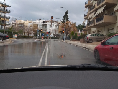 Βλάβη σε φωτεινό σηματοδότη.