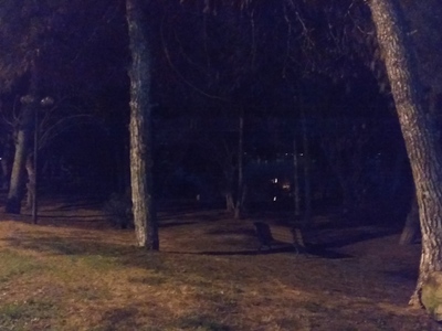 Εντελώς σκοτεινό πάρκο στην Πλαστήρα!