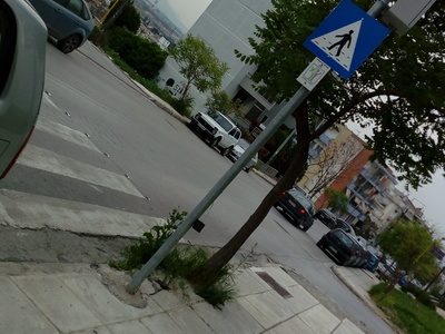 Καταστροφή σε καινούριο σύστημα φωτισμού διάβασης πεζών