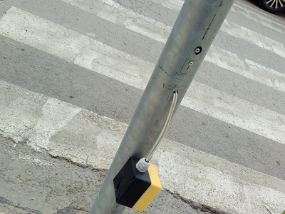 Καταστροφή σε καινούριο σύστημα φωτισμού διάβασης πεζών