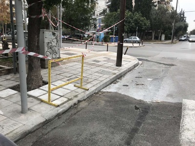Ανάγκη δημιουργίας ράμπας στη διάβαση 