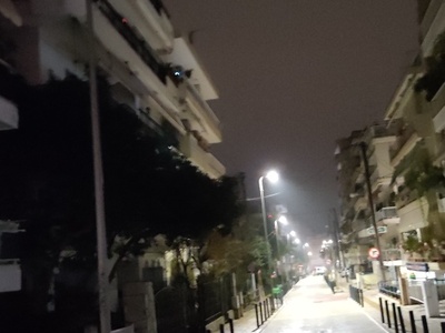 Καμμένο φως σε κολώνα φωτισμού