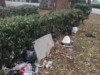 Καθαριοτητα( Παρκο φοινικα)