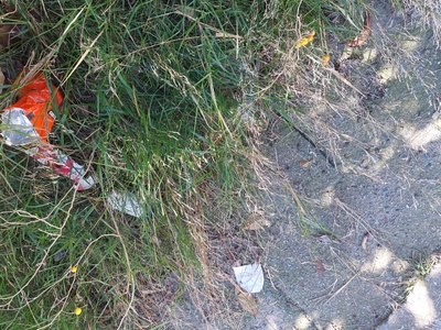 Καθαριότητα σε ολο το πλάτος της οδού Ισμήνης