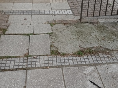 ΑΠΟΚΑΤΑΣΤΑΣΗ  ΠΕΖΟΔΡΟΜΙΟΥ  ΣΤΗΝ ΜΙΑΟΥΛΗ   ΕΠΕΙΓΟΝ 