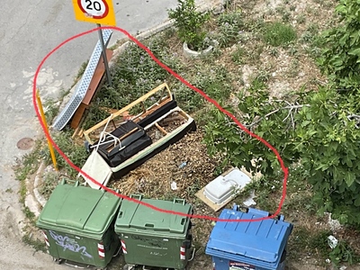 Ανάγκη περισυλλογής ογκωδών αντικειμένων