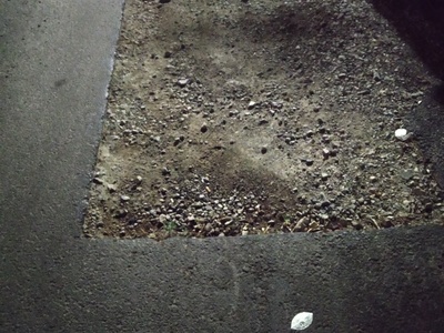 Τρύπα στην άσφαλτο