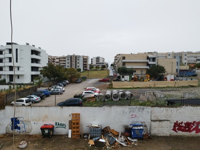 Ογκώδη κάτω από εργοτάξιο στο Επαλ