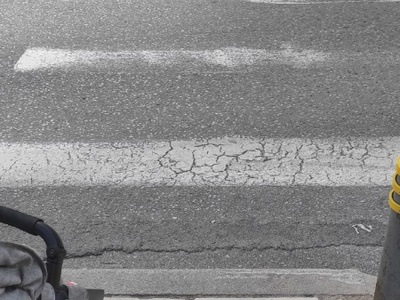 Διάβαση χωρίς ράμπα 
