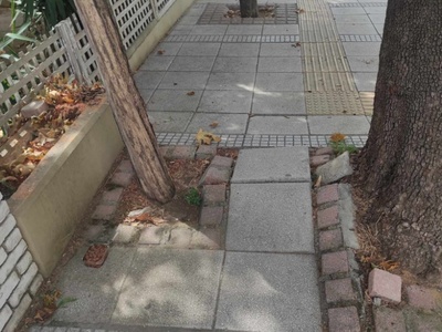 Επικίνδυνο πεζοδρόμιο 