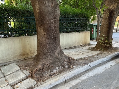Πλακες πεζοδρομιου