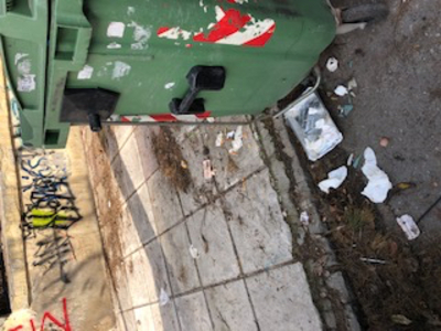 Υπολείμματα σκουπιδιών ζωοτροφων