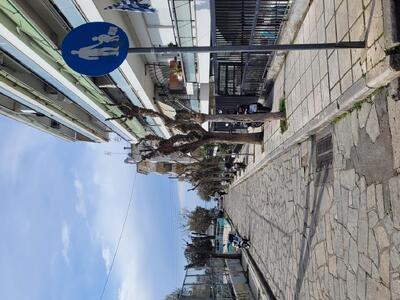 ΤΟΠΟΘΕΤΗΣΗ ΠΑΣΑΛΑΚΙΑ ΣΤΟΝ  ΠΕΖΟΔΡΟΜΟ  ΠΛΑΤΕΙΑ  ΣΚΡΑ