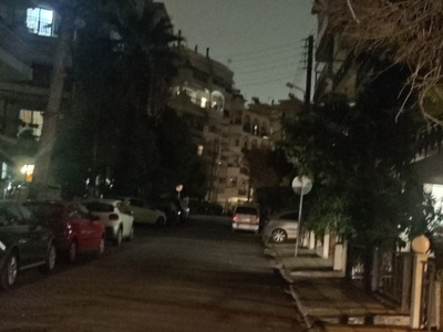 Καμένες λάμπες επί της Πολυβίου στη Νέα Κρήνη