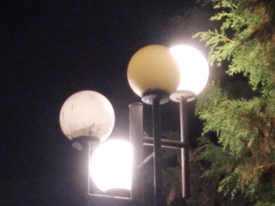 Καμμένες λαμπες