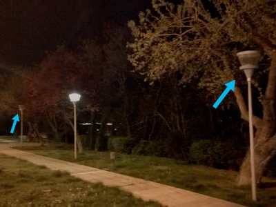 Ημιτελής αποκατάσταση φωτισμού