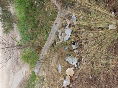 Καθαρισμός σκουπιδιών σε γήπεδο μπάσκετ Άλσος Νέας Κρήνης