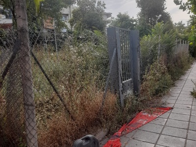 αναγκη  	καθαρισμα οικοπεδου ικα Ελευθ βενιζελου