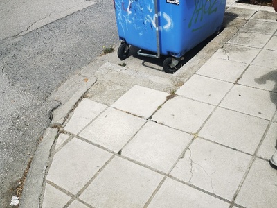 Πιθανόν κούφιο πεζοδρόμιο