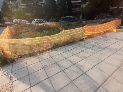 Πεζοδρομιο  	Κ.Παλαμα