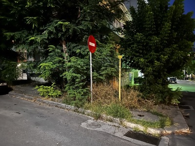 Ζουγκλα στο πεζοδρομιο     Μικρας Ασίας με Πολύβιου γωνία