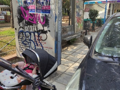 Στάση λεωφορείου παρκο Αιγαίου