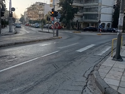 Βρυούλων με Σαράφη    φανάρια