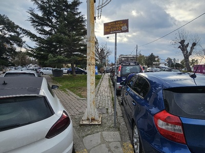 να βγει η ταμπέλα να περάσουν οι ανάπηροι 	Θεμιστοκλή Σοφούλη