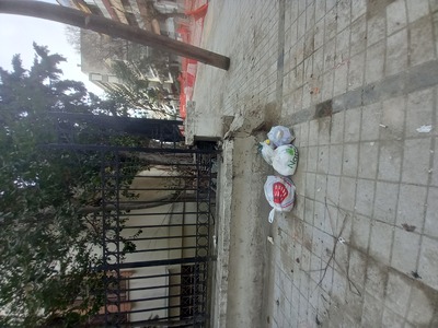 Προσωρινή τοποθέτηση πράσινου κάδου απορριμμάτων της Αγίας Παρασκευής Ανδρούτσου με Κανάρη