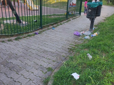 καθαριότητα γυρω απο το πάρκο Ποσειδώνος