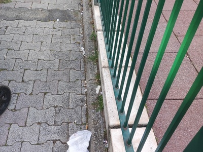 καθαριότητα γυρω απο το πάρκο Ποσειδώνος