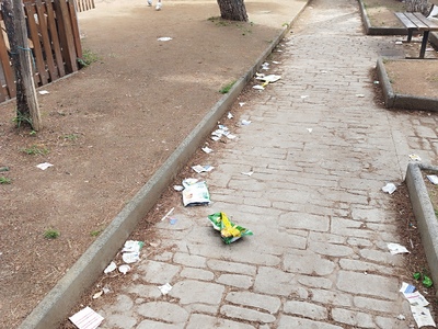 Καθαριότητα σε Πάρκο Αιγαίου