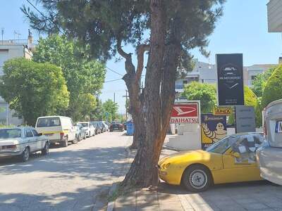 Επικίνδυνα δέντρα λόγω πτώσης σαθρών κλαδιών και κάλυψη όλου του πεζοδρομίου