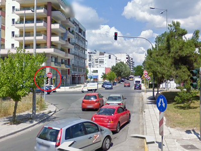 Λανθασμένη σηματοδότηση   Ελ. Βενιζέλου με την Εθ. Αντιστάσεως