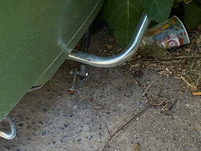 Βλάβη στο σύστημα ποδοπεταλ Πράσινου κάδου