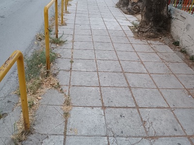 Καθαριότητα πεζοδρομίων ξαι ξεχορταριασμα  Κολοτούρου