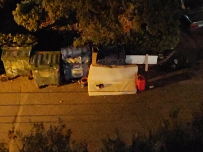 ογκώδης στους κάδους 	Ιωνιας