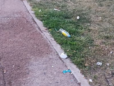 Σκουπιδότοπος το πάρκου Κυρίλλου και Μεθοδίου