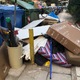 Ογκωδη αντικειμενα και σκουπιδια διπλα σε παιδικες χαρες και πεζοδρομια  Θερμαικου γωνια με Γρηγοριου Ε μεχρι και μεσα στο Παρκο των Ροδων