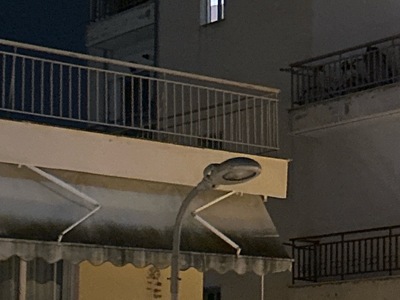 Καμμένη λάμπα Μαρμαρά