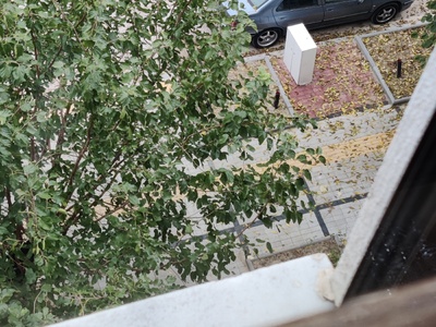 Απομάκρυνση αντικειμένου από πεζοδρόμιο  	Θερμαϊκού