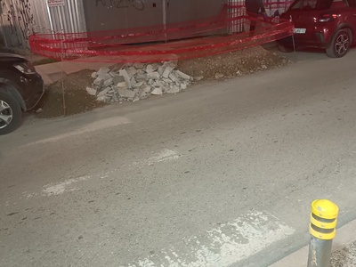 Αυθερετη Κατάληψη οδοστρώματος