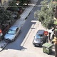STOP  στην άσφαλτο στη Σουρμένων