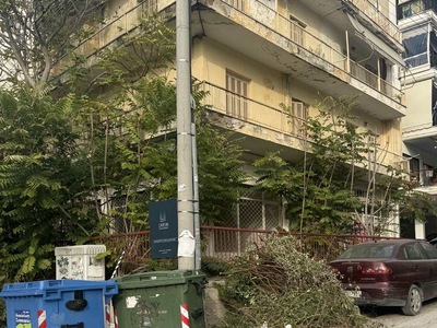 Κλαδια και πολλα αντικείμενα πεταμενα.  	Θήχης