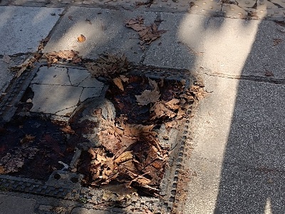 καθαριότητα πεζοδρομίων  	Εθνικής Αντιστάσεως