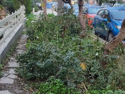 Απροσπελαστο πεζοδρόμιο   Ερατύρας