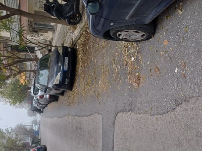 Καθαρισμός οδού  	Μυστακίδου