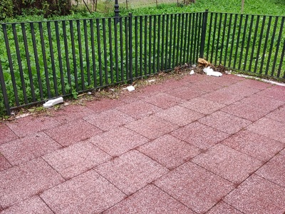 καθαριότητα παιδικής Χαράς 	Νικολάου Ζορμπά