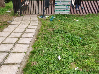 καθαριότητα παιδικής Χαράς 	Νικολάου Ζορμπά