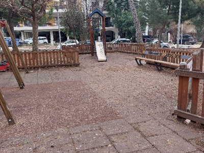 Καθαριοτητα παρκου και παιδικης χαρας   Αιγαίου